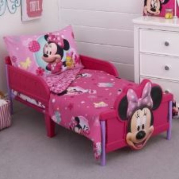 4 piece toddler bed set